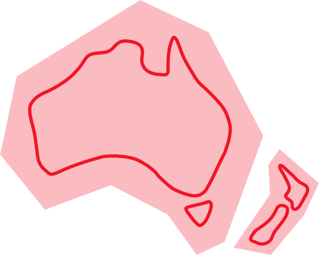 Map of ProfessioNail salon coverage across Australia